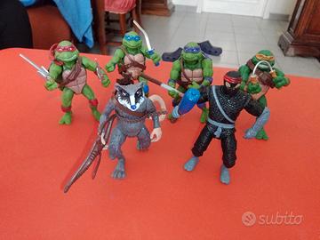 set tartarughe ninja 