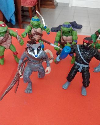 set tartarughe ninja 