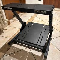 Supporto volante e pedaliera sim racing