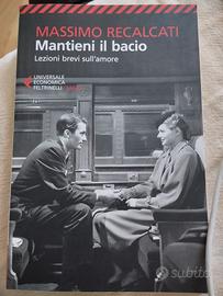 libro "Mantieni il bacio" Massimo Recalcati