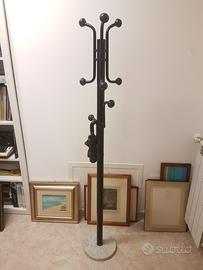 Attaccapanni da terra - Design - Nero - marmo