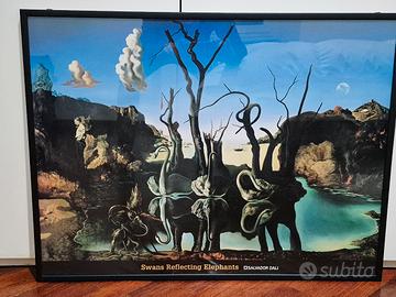 quadro stampa salvador dali 