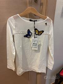 Blusa MAGLIA  elegante MONNALISA 8 anni NUOVA
