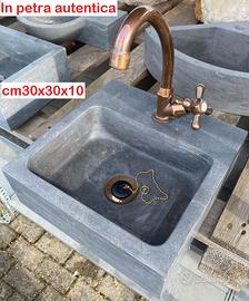 Mini lavandino lavabo in pietra 2