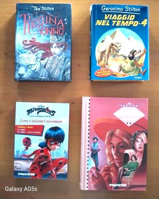 QUATTRO 4 libri (a scelta) per le ragazze
