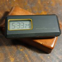 orologio da viaggio Porsche LCD con astuccio 