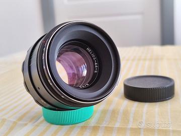 Helios 44-2 58mm f2 obiettivo ZENIT M42 IMMACOLATO