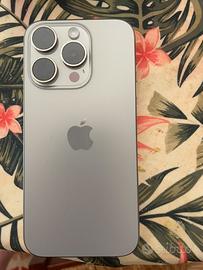 iphone 15 pro 256 gb pari al nuovo