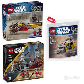 LEGO 75437 Star Wars Speeder di Cobb 75345 Battle