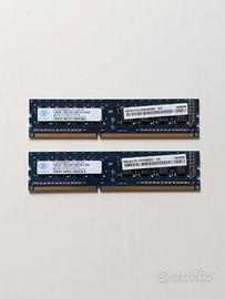 RAM Nanya 4GB (2x2GB) DDR3 1333MHz PC3-10600U