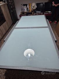 tavolo in  vetro estendibile 