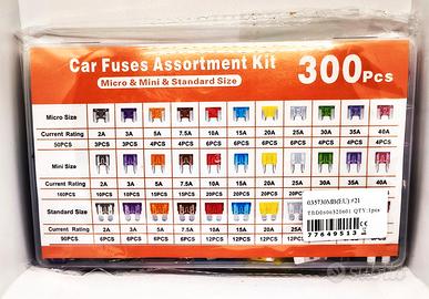 Kit assortimento di fusibili 300PZ