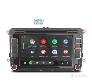 RADIO GPS ANDROID 13 PER VOLKSWAGEN VW SEAT SKODA 