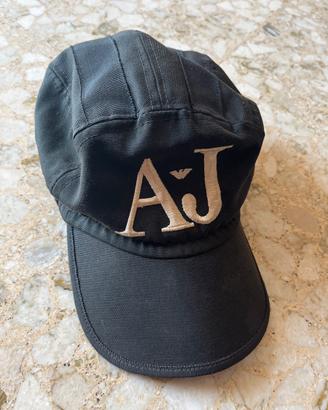 Cappello Vintage Armani Jeans a 5 pannelli nero