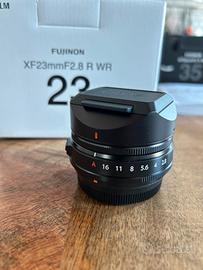 Fujifilm XF 23mm F2 R WR black nuovo in garanzia