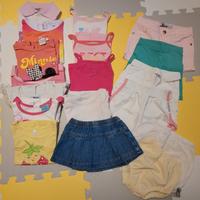 Abbigliamento estivo bimba 9/12 mesi