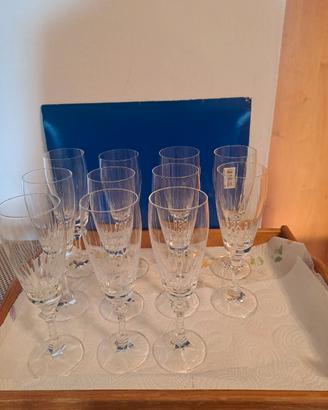 bicchiere flute  vetro 