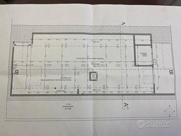 V/1194 Magazzino in zona prestigiosa