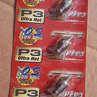 Candele OS P3  per automodellismo