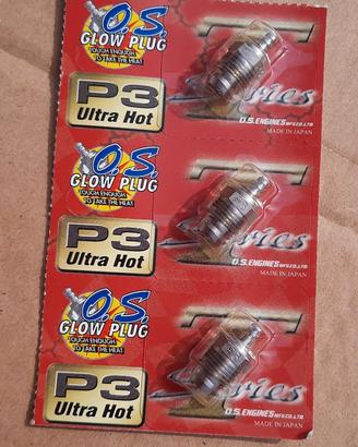 Candele OS P3  per automodellismo