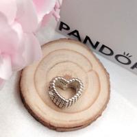 Charm originale pandora Cuore in Sfere argento 925
