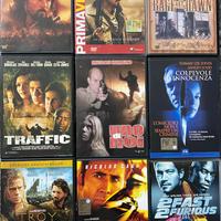9 DVD Film Azione, Western, Thriller