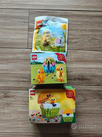 Nr. 3 set lego di Pasqua nuovi
