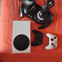 Xbox Series S + Controller Wireless + T.Flight Hot