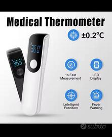 Termometro medico digitale infrarossi led