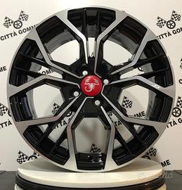 CERCHI IN LEGA ABARTH GRANDE PUNTO EVO DA 16