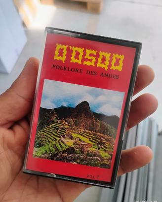 Cassetta K7 Q'Osqo  Folklore Des Andes Vol. 2 (Mu