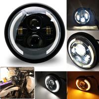 ✅ FARO TONDO CAFè RACER PER DUCATI MONSTER 65w 190