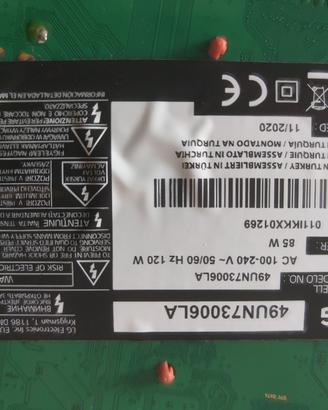 EAX67189201 SCHEDA DI ALIMENTAZIONE TV Lg