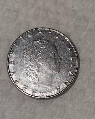 50 lire del 1991  senza cono