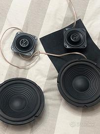Kit 4 casse impianto audio auto
