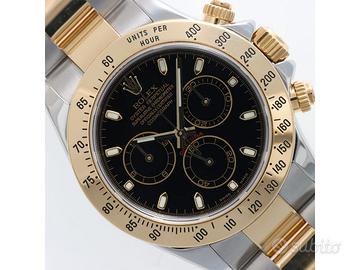 Rolex Daytona 116523 Acciaio/Oro Nero 2005
