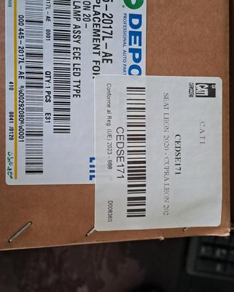 fendinebbia led sx