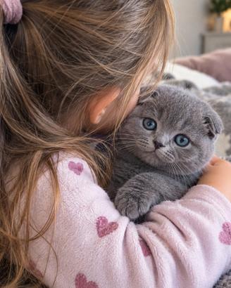 Cuccioli British Shorthair e Scottish Fold