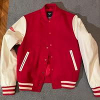 Giacca Superdry con maniche in pelle