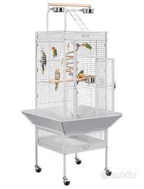 Yaheetech Gabbia Voliera per Uccelli Pappagalli