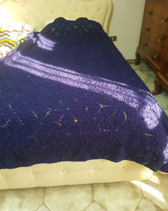 Coperta fatta a mano a uncinetto
