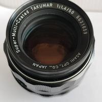 Pentax SMC Takumar 50 1,4 a vite M42