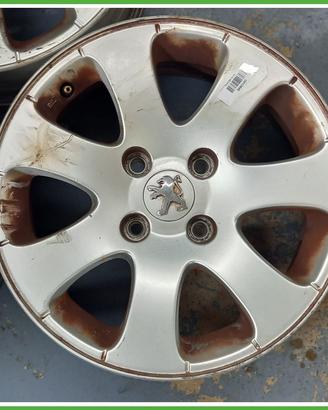 Cerchio Singolo in Lega PEUGEOT 307 dal 04/2001 al
