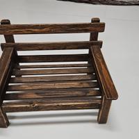 poltroncina in legno per bambole