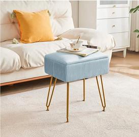 sgabello pouf contenitore 
