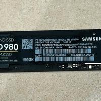 SSD Samsung 980 NVMe 500GB
