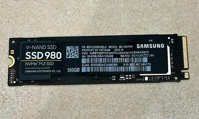SSD Samsung 980 NVMe 500GB