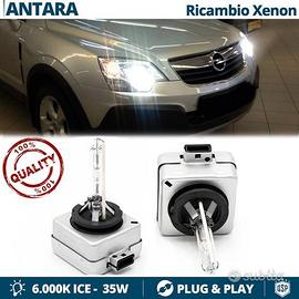 Lampadine Ricambio XENON D1S per Opel Antara 6000K