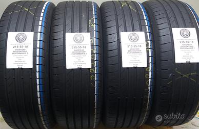 4 GOMME 215 55 18 GOODYEAR A76844