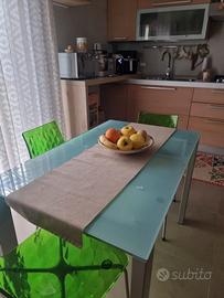 Tavolo calligaris allungabile in vetro